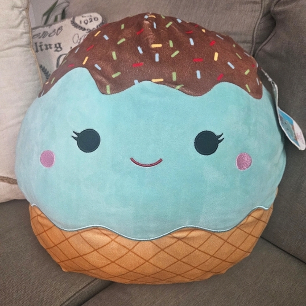 Squishmallows 18" MAYA the Ice Cream Plush Pillow Stuffed Toy Stuffie